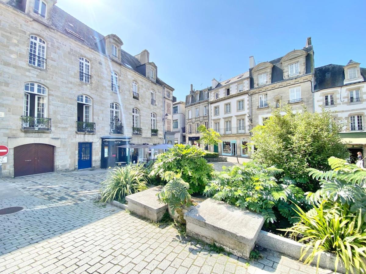 Апартаменты Le Medard - Confort - Wifi - Centre Historique - Entree Autonome Кемпер Экстерьер фото